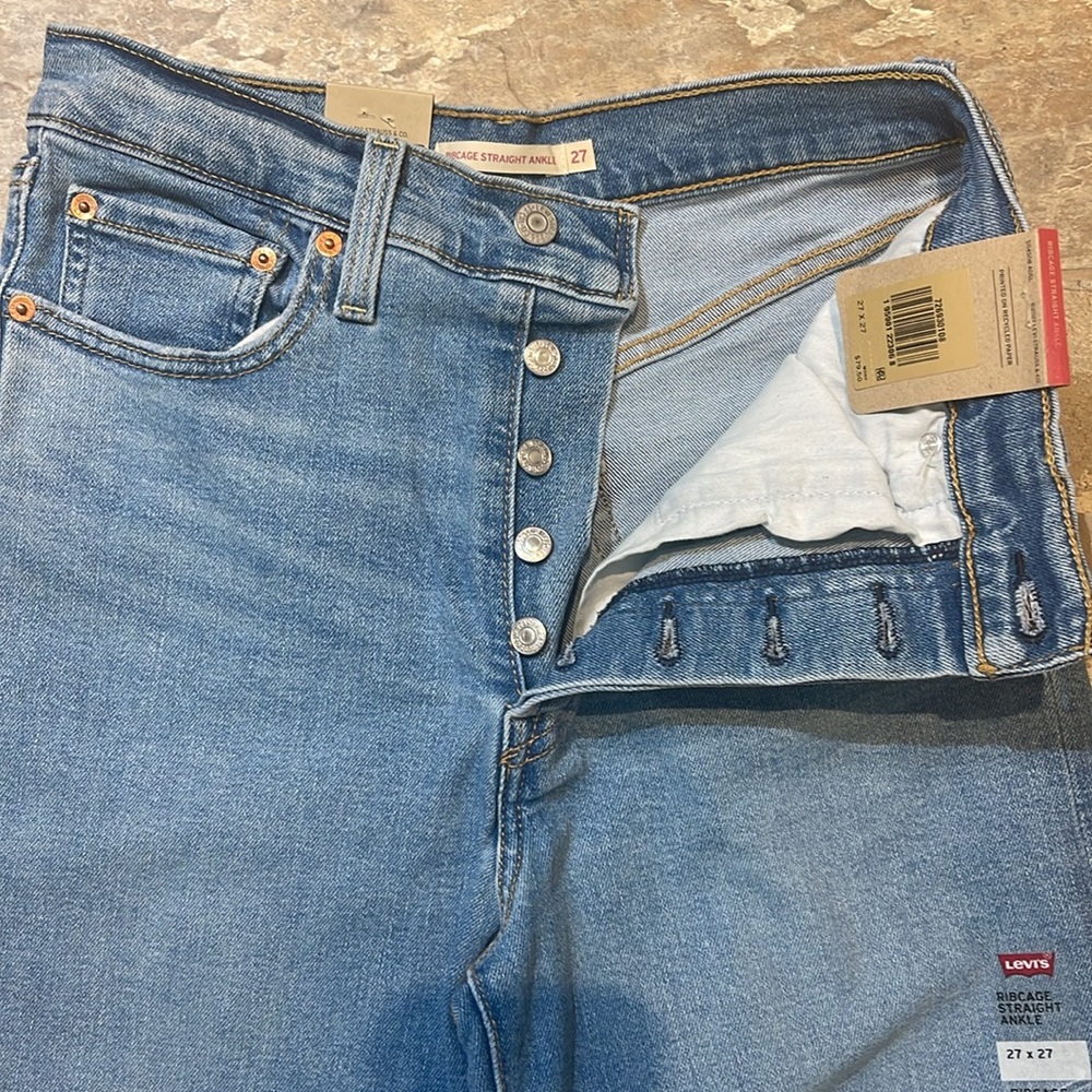 🆕 Levi’s Ribcage Straight Ankle - Picture 7 of 13
